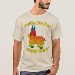 Camiseta Slogan do partido Pinata de cartoon, Cheio engraça