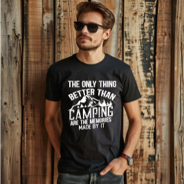 Camiseta Slogan engraçado da câmera citações de acampamento