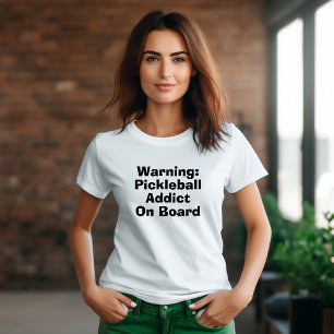 Camiseta Slogan engraçado do Sonho de Pickleball Lover