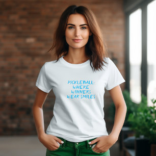 Camiseta Slogan engraçado do Sonho do Lover do Pickleball