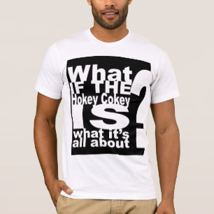 Camiseta Slogan engraçado, Hokey Cokey