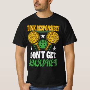 Camiseta Slogan Engraçado Para Jogador De Pickleball, Jogad