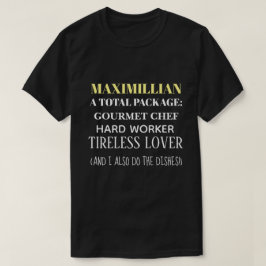 Camiseta Slogan engraçado para os únicos homens