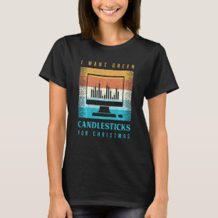 Camiseta Slogan Funny Stock Market Para Um Comerciante Em E