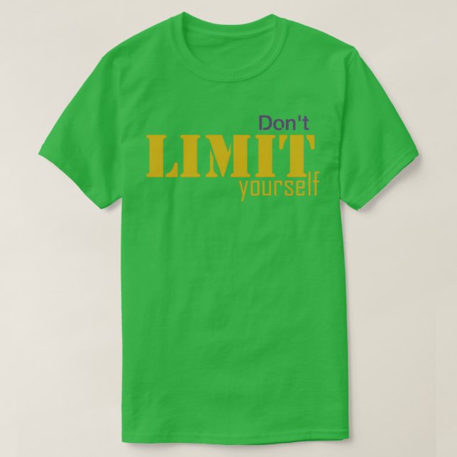 Camiseta Slogan motivacional 46 (Frente do Design)