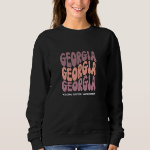 Camiseta Slogan Vintage da Geórgia - Estado Retro da Geórgi