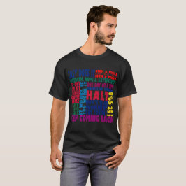 Camiseta Slogans de 12 Etapas