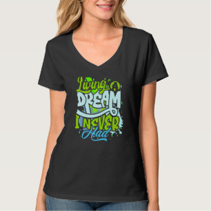 Camiseta Slogans e Citações de Grafite Masculinos Cor Compl