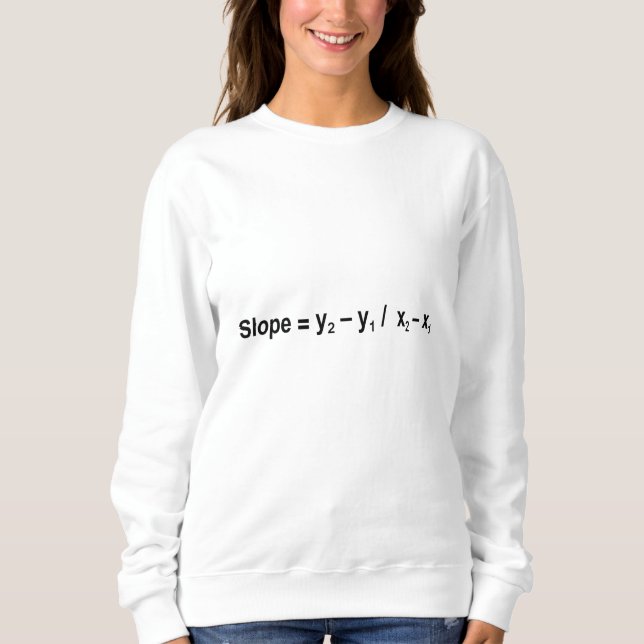 Camiseta Slope Formula Math Mathematical Physics (Frente)