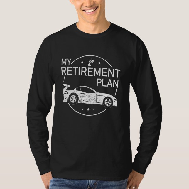 Camiseta Slot Car Racing My Retirement Plan Toy RC Car Race (Frente)