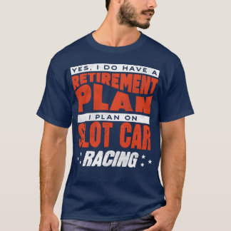 Camiseta Slot Car Racing Petrol Head Car Lover retro friend