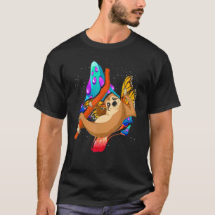 Camiseta Slot de borboleta animal do zoológico Tropical Ani