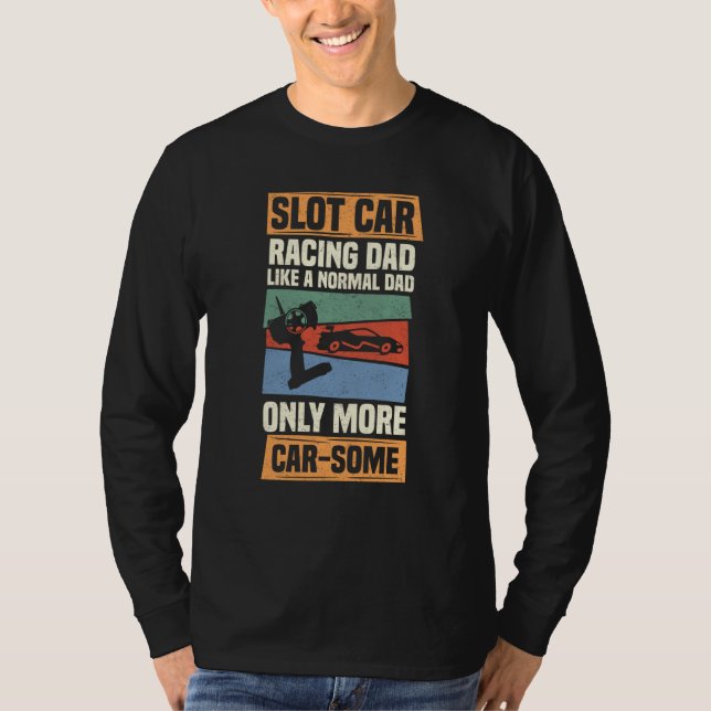 Camiseta Slotcar Racing Racetrack & Slot Car (Frente)