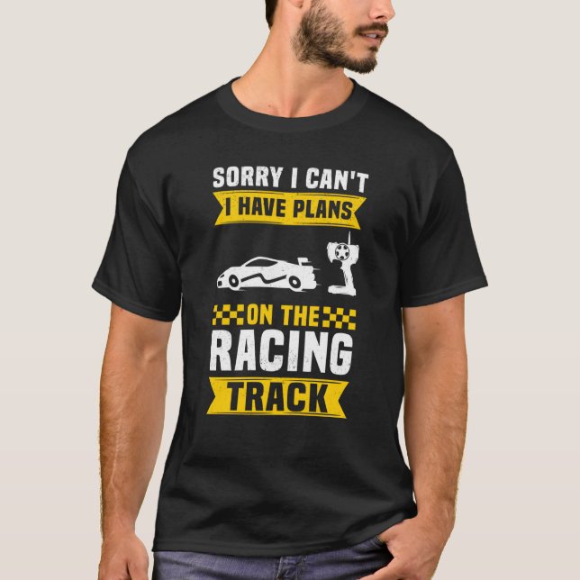 Camiseta Slotcar Racing Racetrack & Slot Car (Frente)