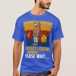 Camiseta Sloth Deadising Engraçado Malhação Gym Lover