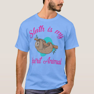 Camiseta Sloth é o meu animal espiritual 5