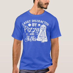 Camiseta Sloth Eating Pizza Delivery Pizzeria Italiano 5203