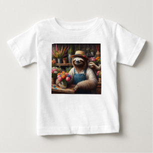 Camiseta Sloth Florist