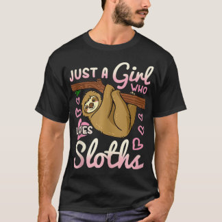 Camiseta Sloth Girl