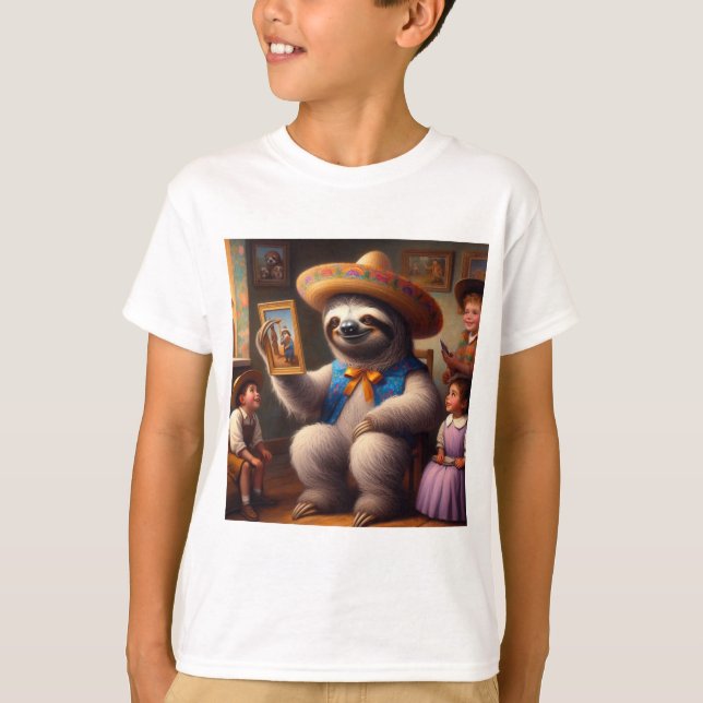 Camiseta Sloth Grandpa (Frente)