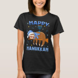 Camiseta Sloth Hanukkah Chanukah Jewish Pajama<br><div class="desc">Sloth Hanukkah Chanukah Jewish Pajama</div>