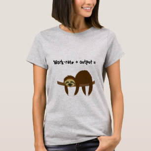 Camiseta Sloth humor