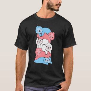 Camiseta Sloth Lgbtq do Orgulho Trans do Sinalizador Transg