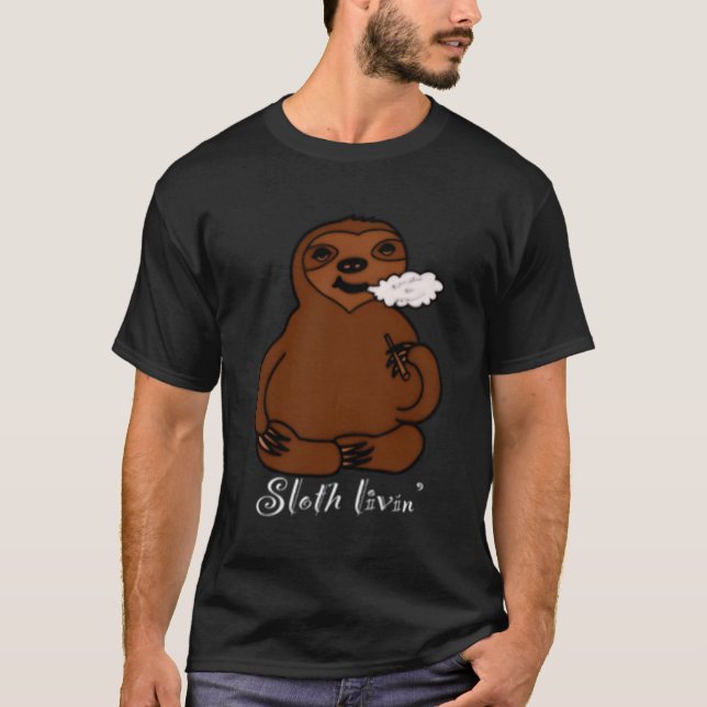 Camiseta Sloth Livin (Frente)