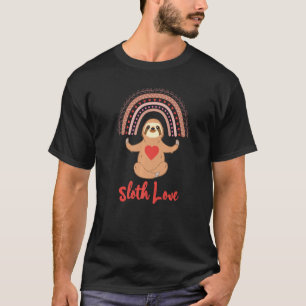 Camiseta Sloth Love Heart My Spirit Animal I Love Sloths
