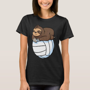 Camiseta Sloth Lpreguiçoso Esportes de Voleibol Selvagem