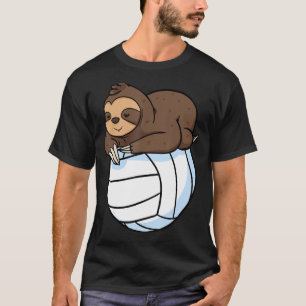 Camiseta Sloth Lpreguiçoso Esportes de Voleibol Selvagem