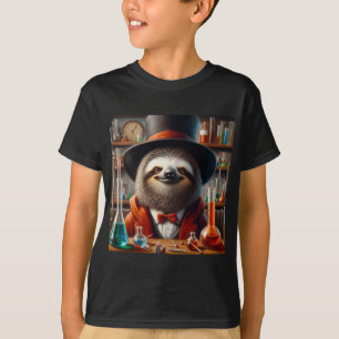 Camiseta Sloth Mad Scientist