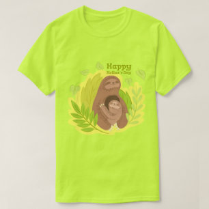 Camiseta Sloth Mãe E Bebê