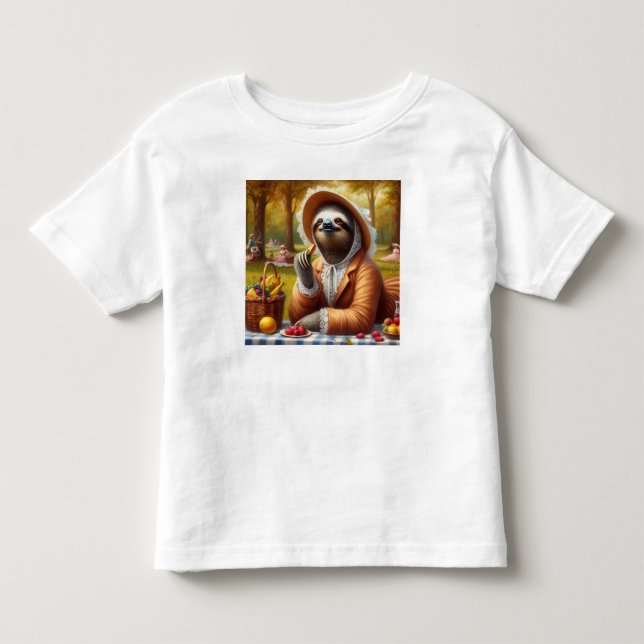 Camiseta Sloth Picnic (Frente)