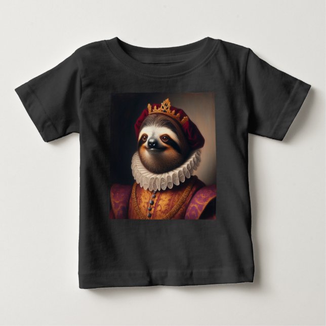 Camiseta Sloth Renaissance King (Frente)