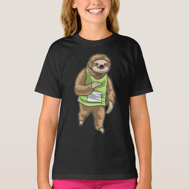 Camiseta Sloth Runner Esportes (Frente)