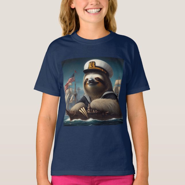 Camiseta Sloth Sailor (Frente)