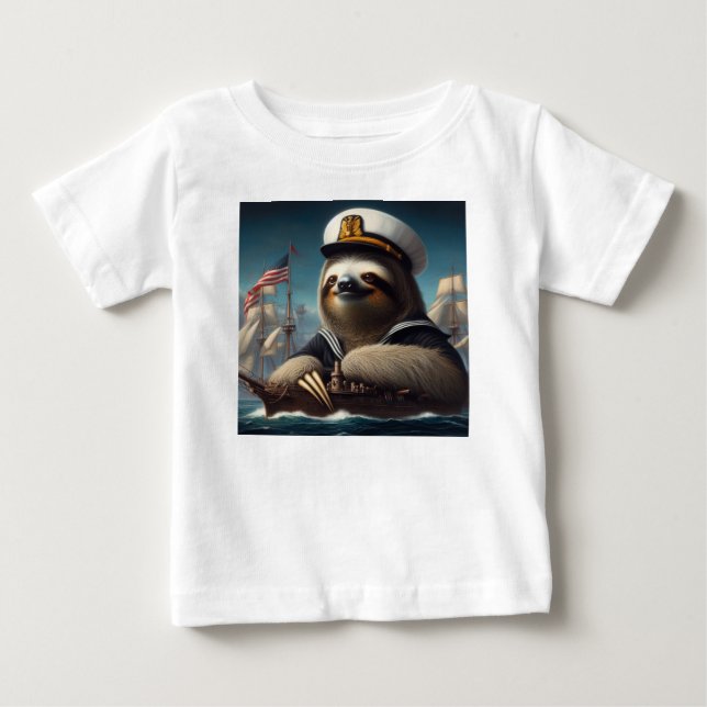 Camiseta Sloth Sailor (Frente)