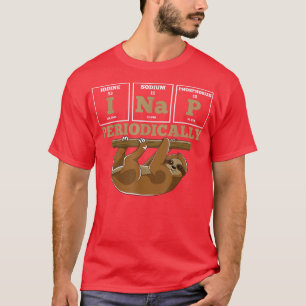 Camiseta Sloth Science Chemistry 