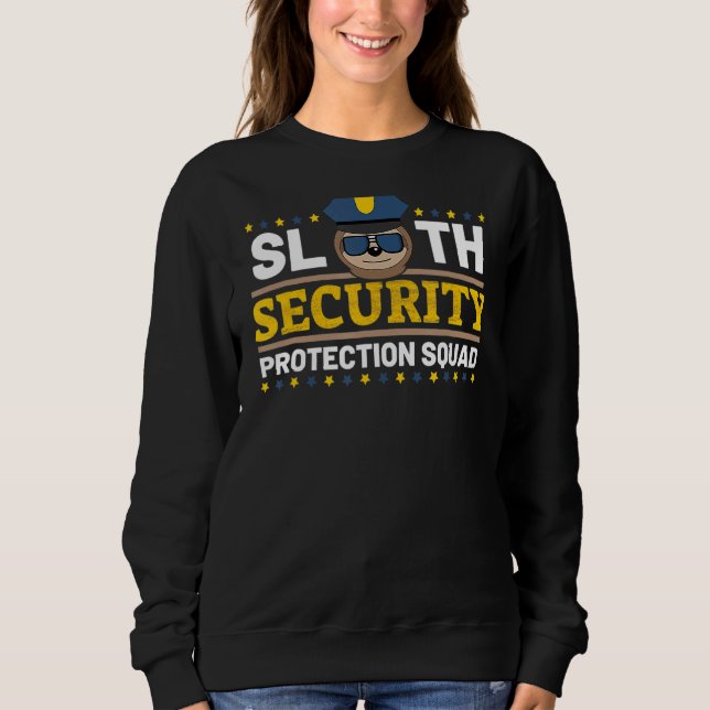 Camiseta Sloth Security Protection Squad Symbol Pai Brothe (Frente)