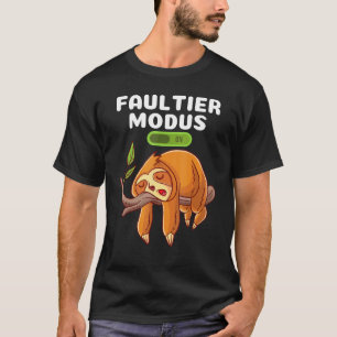 Camiseta Sloth Sloth Ideia