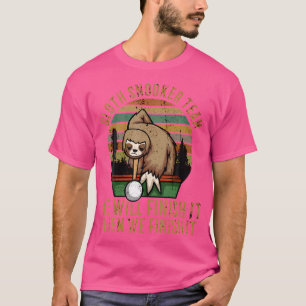 Camiseta Sloth Snooker Team Funny Billiard