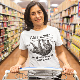 Camiseta Sloth, sou lento?