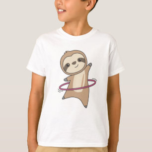 Camiseta Sloth The Hullern Sport Cute Sloth Engraçado