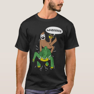Camiseta Sloth Turtle Snail