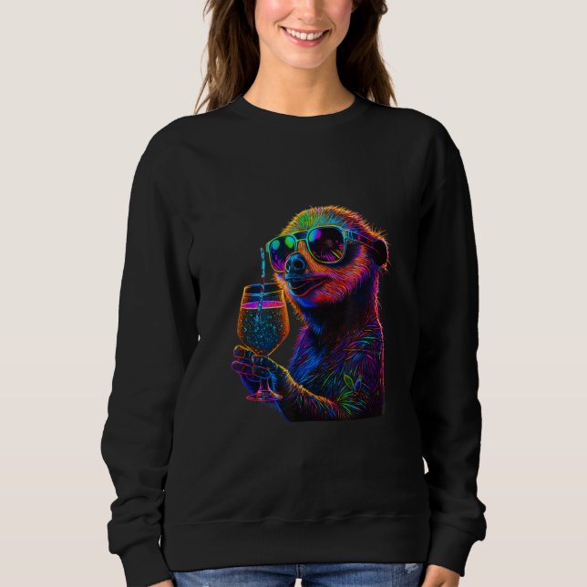 Camiseta Sloth with Cocktail (Frente)