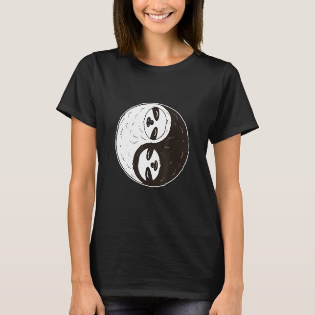 Camiseta Sloth Yin Yang (Frente)