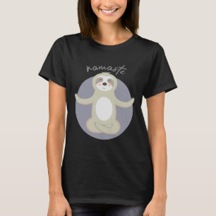 Camiseta Sloth Yoga Namaste Sloth Yoga Cute Yoga Animal Rel