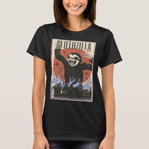 Camiseta Slothzilla Sloth Asia Monster