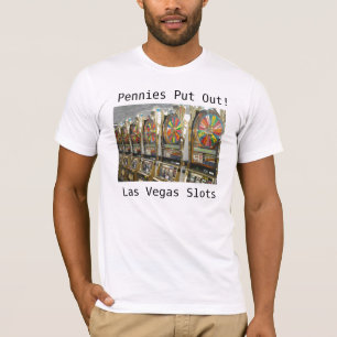 Camiseta Slots/ Pennies de Las Vegas Colocados